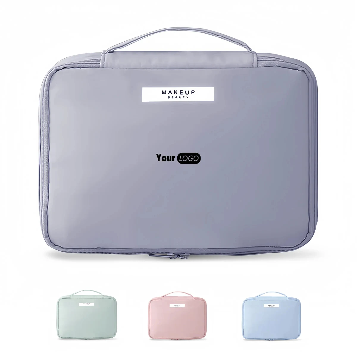 Polyester Portable Women's Cosmetic Bag 1
