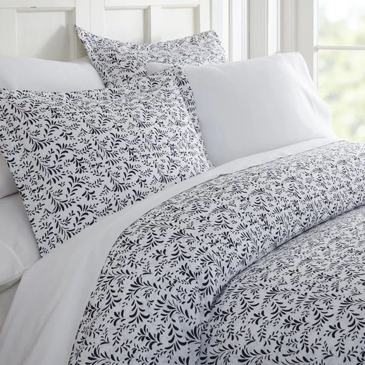 Duvet Cover Sets - Navy Queen 3 Piece 1