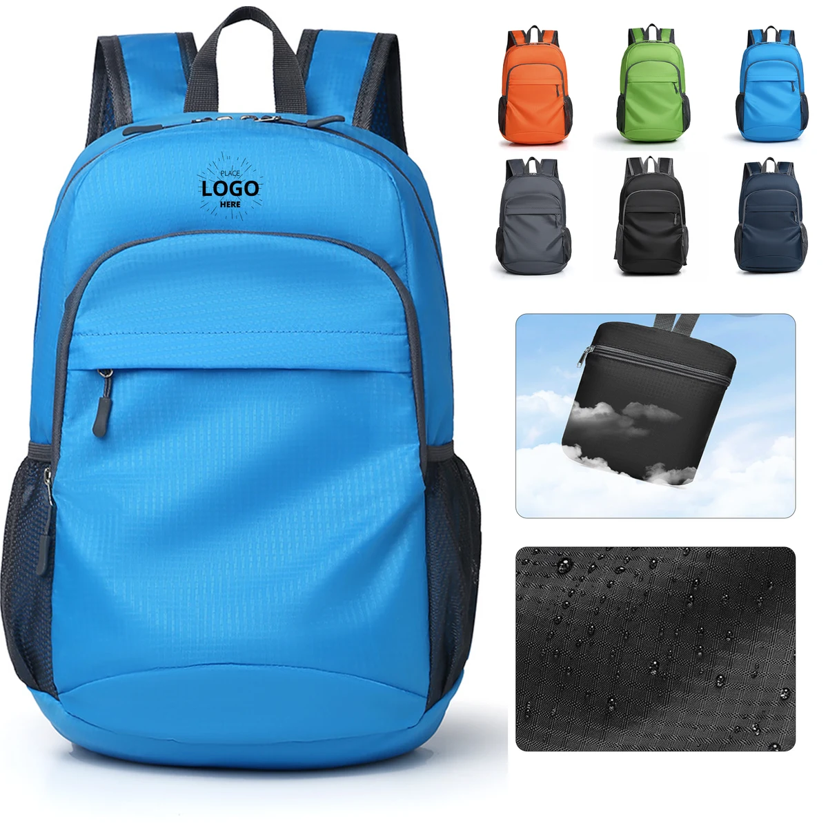 Collapsible Water Resistant Travel Backpack 1