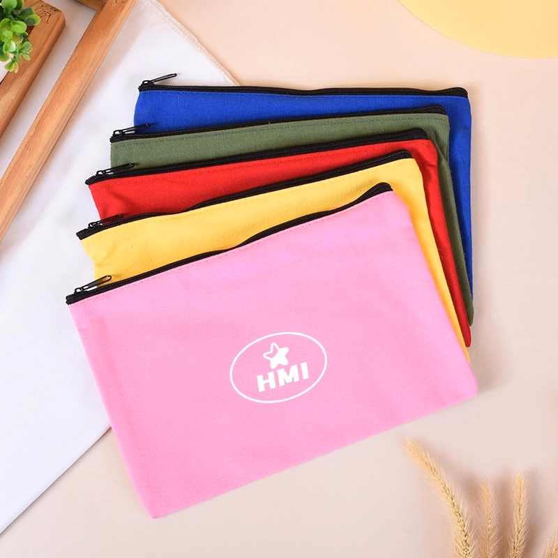 Blank Diy Craft Bag Canvas Pencil Case