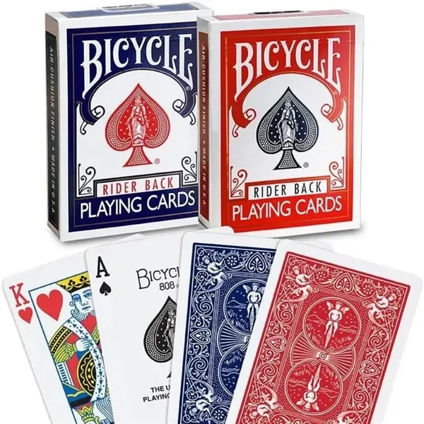 Custom Standard Playing Cards with Full-Color Box Print — Casino Themed Promo 1