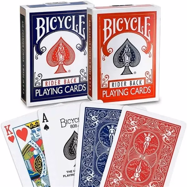 Custom Standard Playing Cards with Full-Color Box Print — Casino Themed Promo