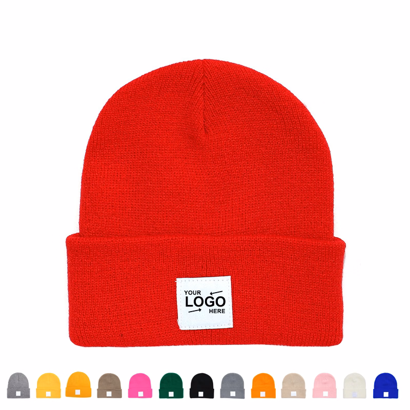 Comfortable Warm Cotton Knit Beanie