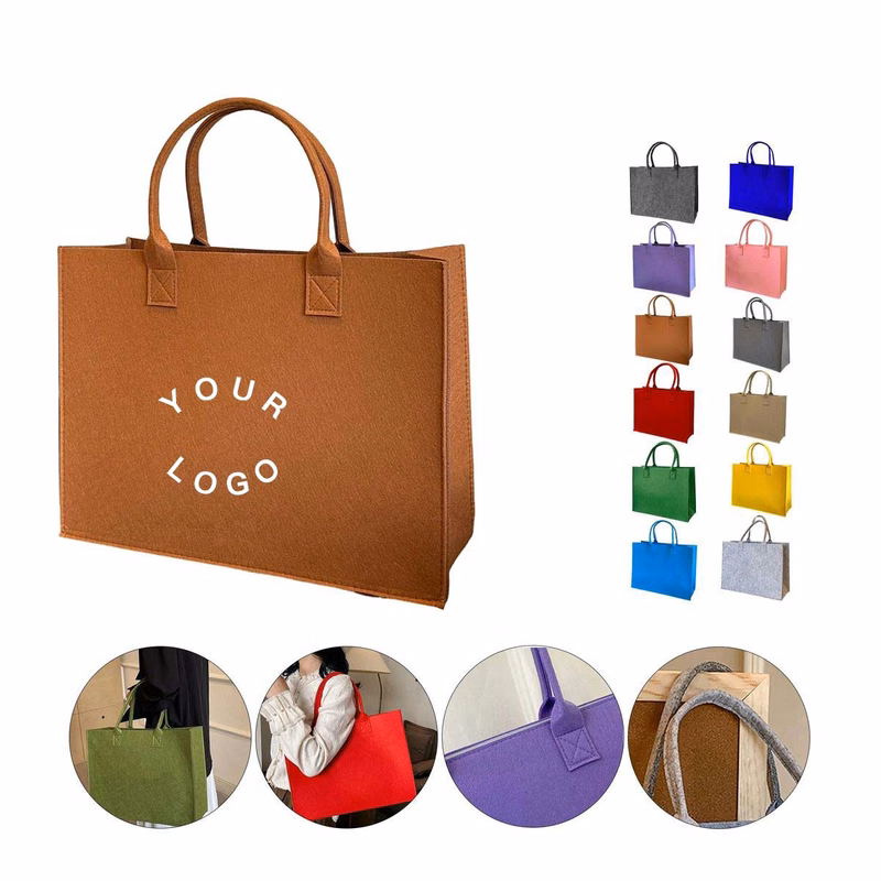 Durable Felt Handbag for Daily and Office Use