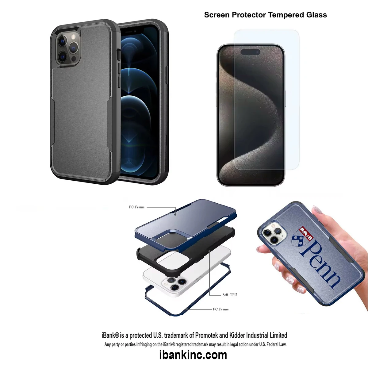 iBank ® iPhone15 Shockproof Case 1