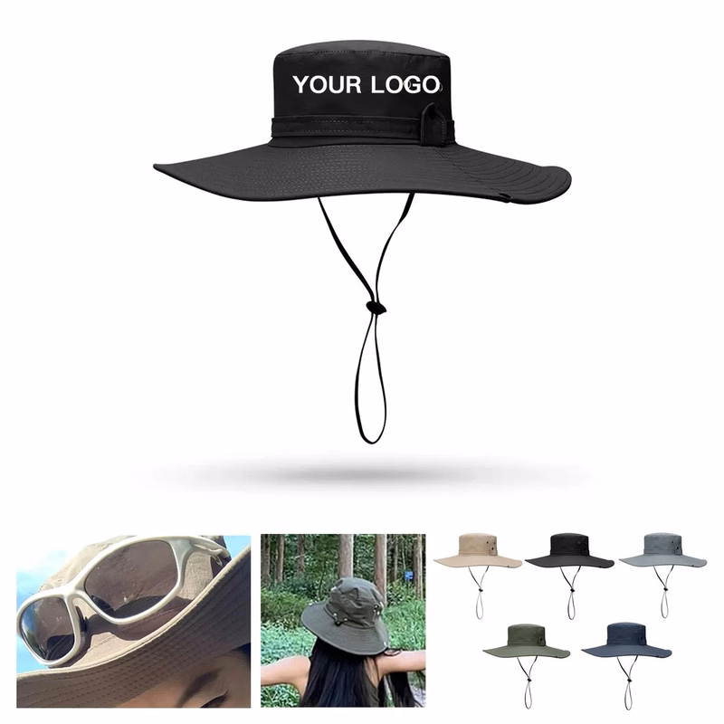 Polyester Outdoor Bucket Hat for Summer