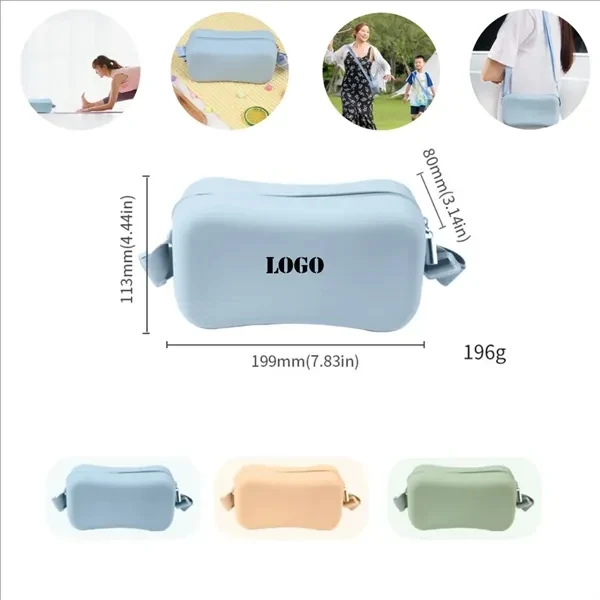 Silicone Cosmetic Storage Bag for Work, School and Travel 1