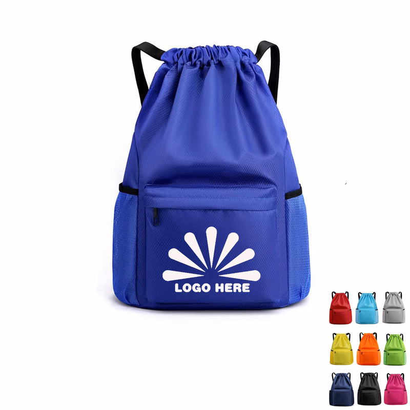 Large Capacity Drawstring Bag Backpack With Customizable Logo