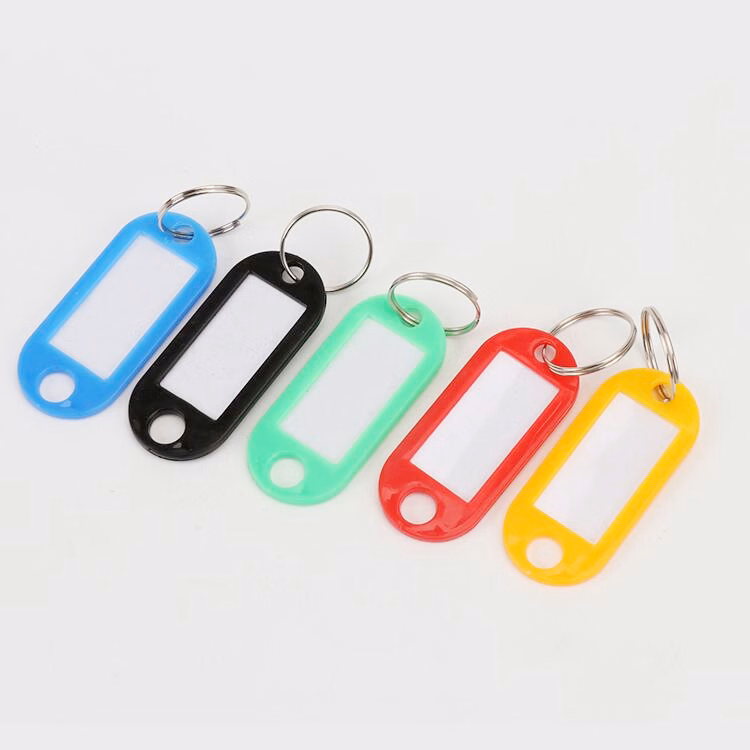 Plastic Key Tags with Container