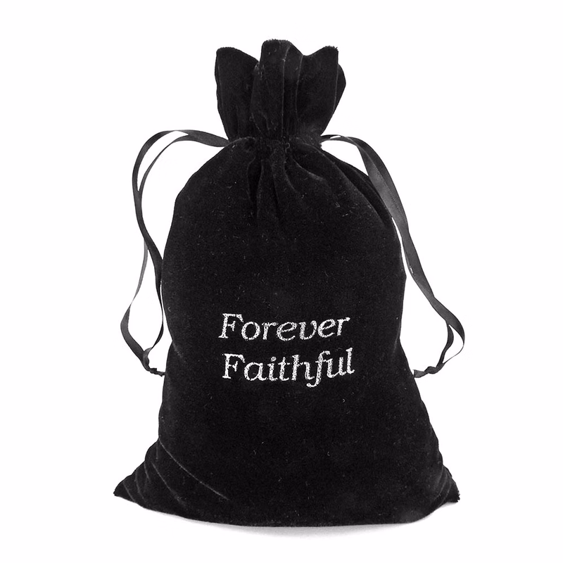 Velvet Drawstring Bag 8 x 13"