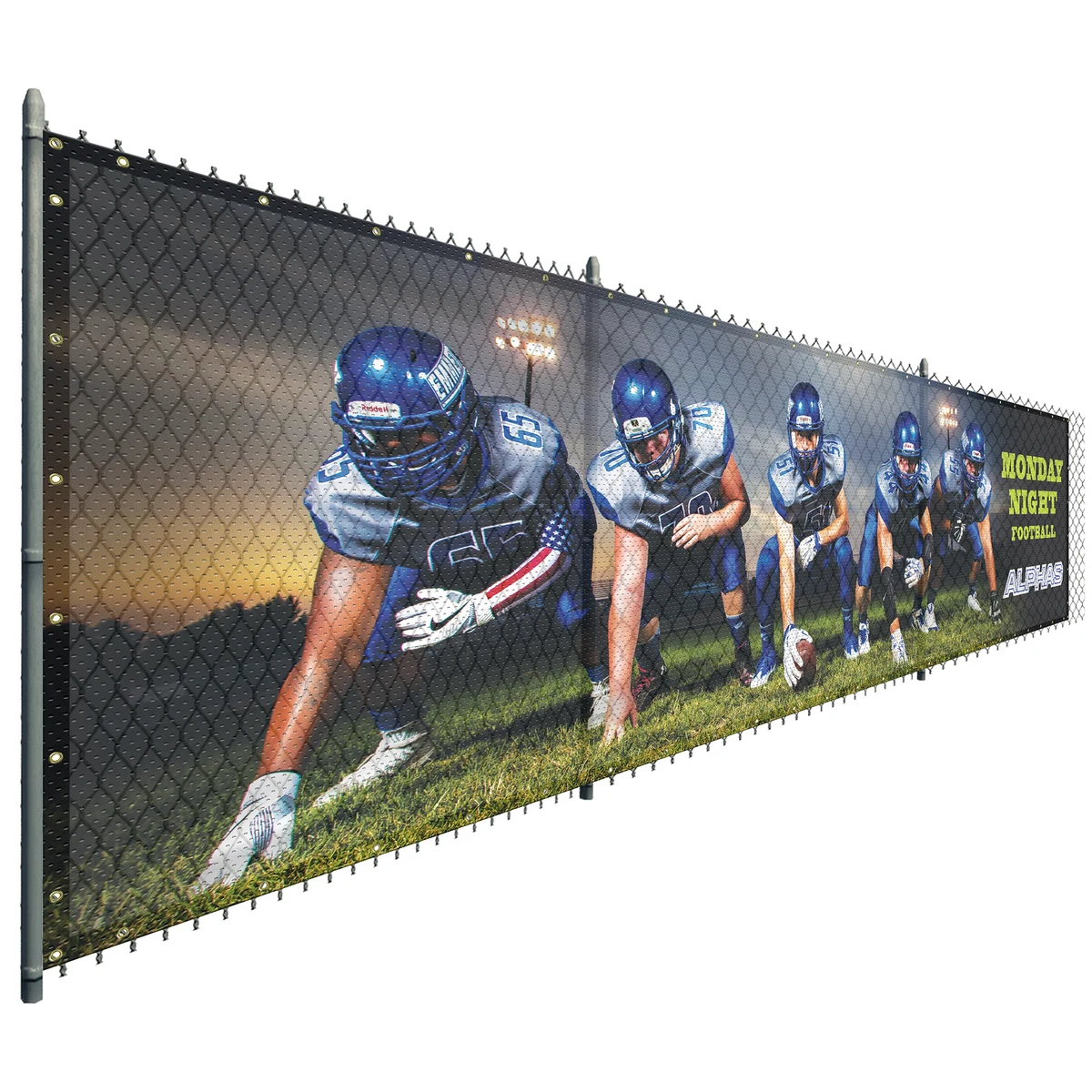 6' x 24' Polyester Mesh Banner 1