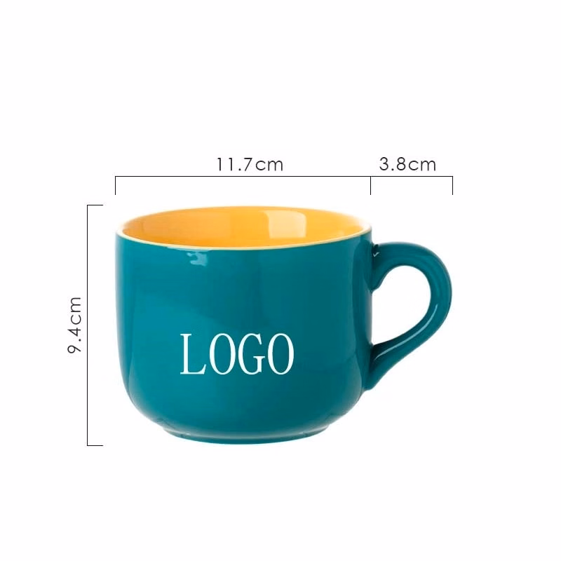 Large-Capacity Thickened Heat-resistant Ceramic  Handle Mug
