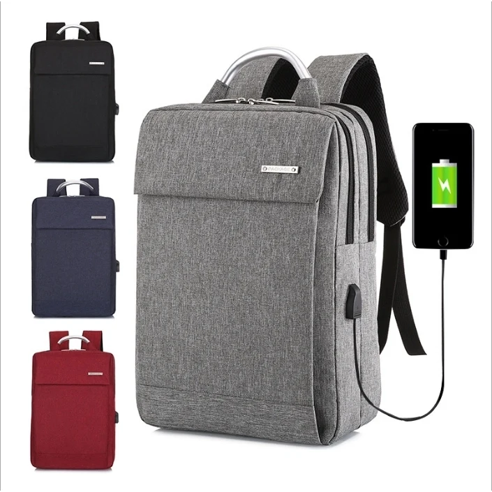 15.6 " Laptop Backpack in aluminum handle with Usb recharge 1