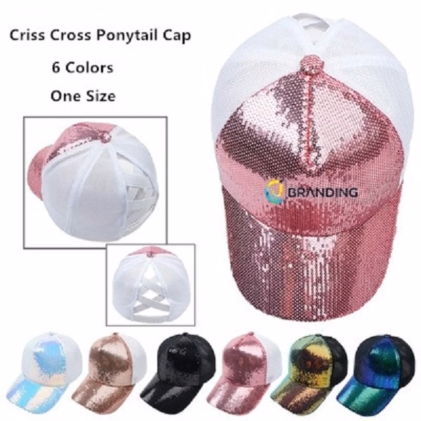 Glitter Cirss Cross Cap