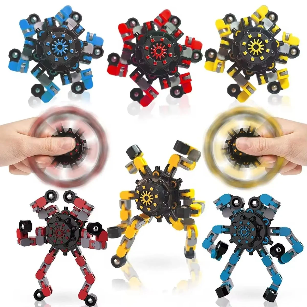 Fingertip Mechanical Top Toy 1