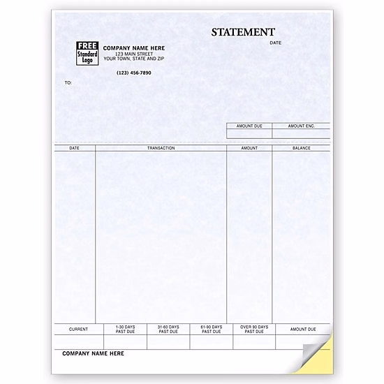 Statements, Laser, Parchment, With Perforation
