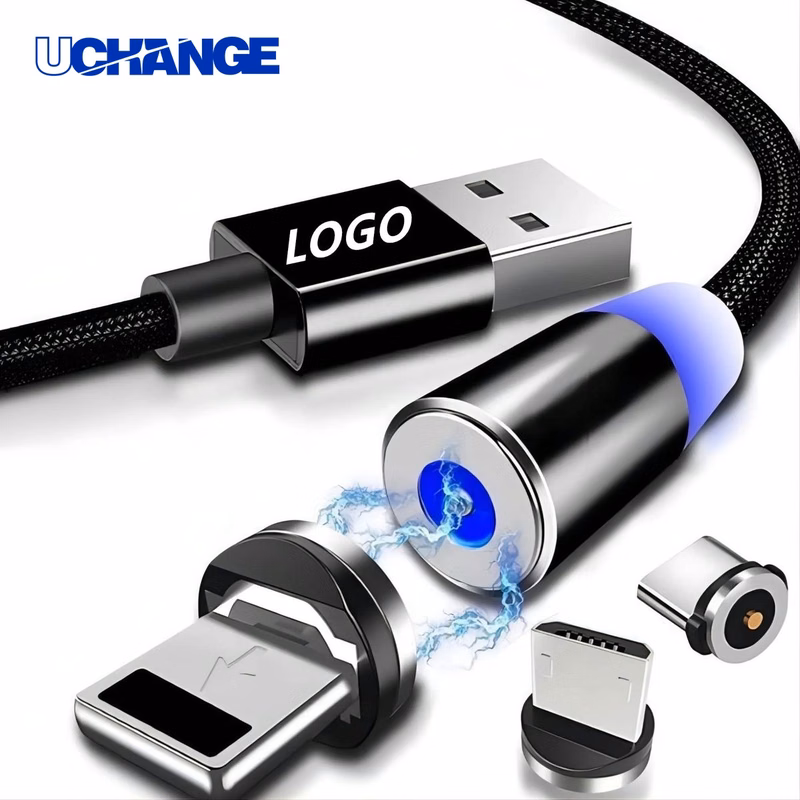 Magnetic Three In One Travel Data Cable