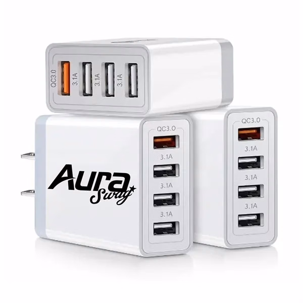 Custom Dual-Port 20W PD Quick Wall Charger — USB-A USB-C Fast Charging Adapter