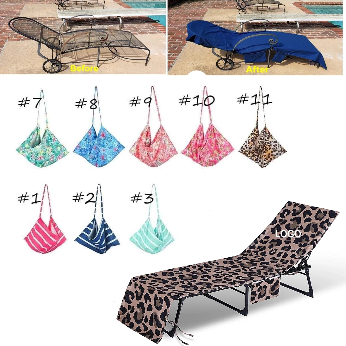 Beach Chair Cover 1