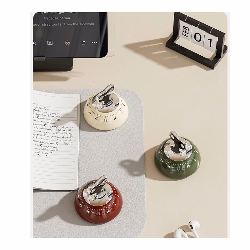 Manual Cooking Countdown Mechanical Timer with Magnetic