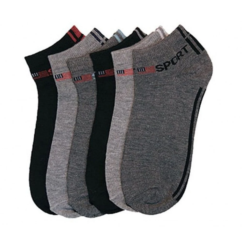 Adult Ankle Socks - Sport 3 Colors 9-11 3 Pack 1