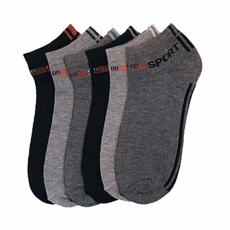 Adult Ankle Socks - Sport 3 Colors 9-11 3 Pack