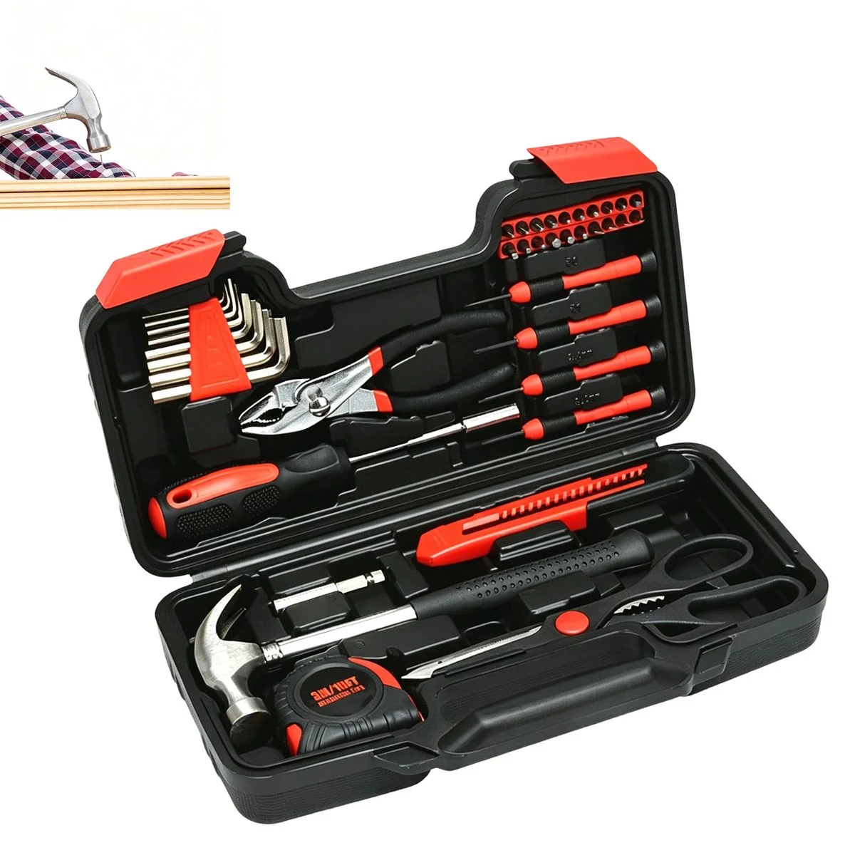 MOQ 10 39 Piece Home Household Tool Kit 1