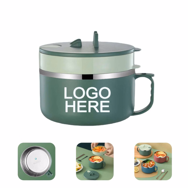 Double Layer 304 Stainless Steel Insulated Bento Box