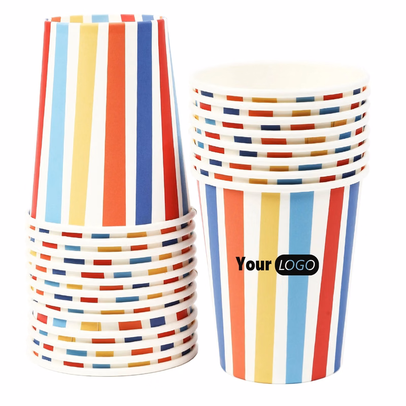 8 Pcs Birthday Party Paper Cup