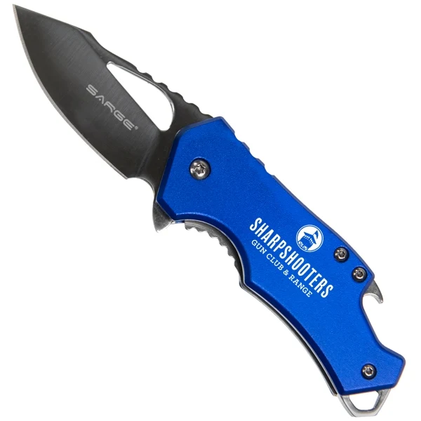 Blue Fuse - Pocket Knife & Bottle Opener 1