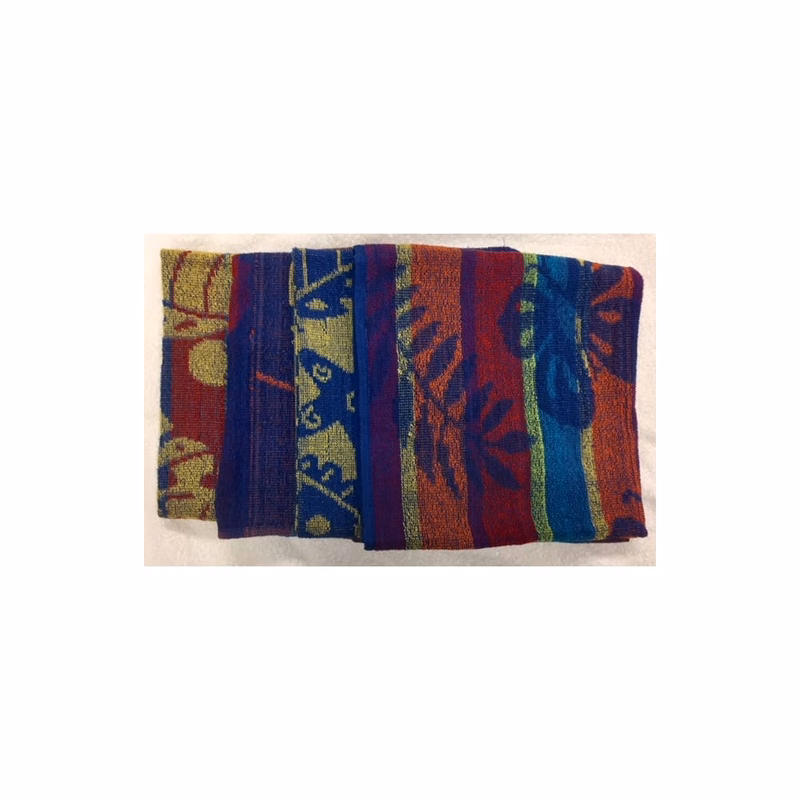 Jacquard Beach Towels - 27" x 54" Assorted Prints