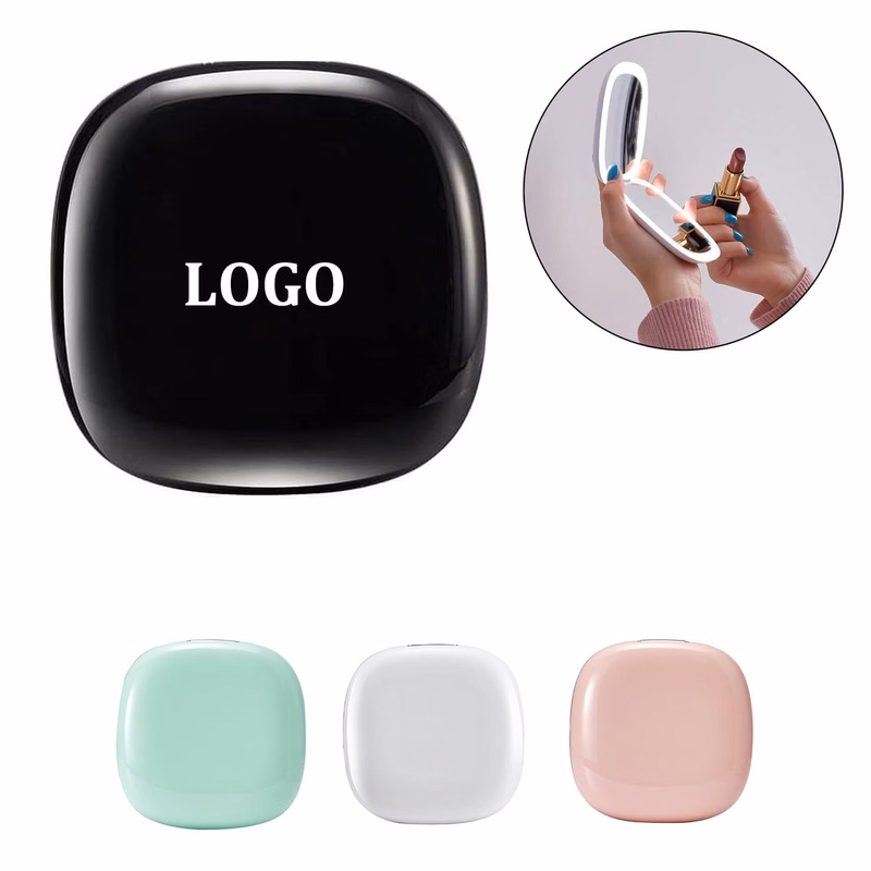 LED Magnifying Travel Makeup-Mirror