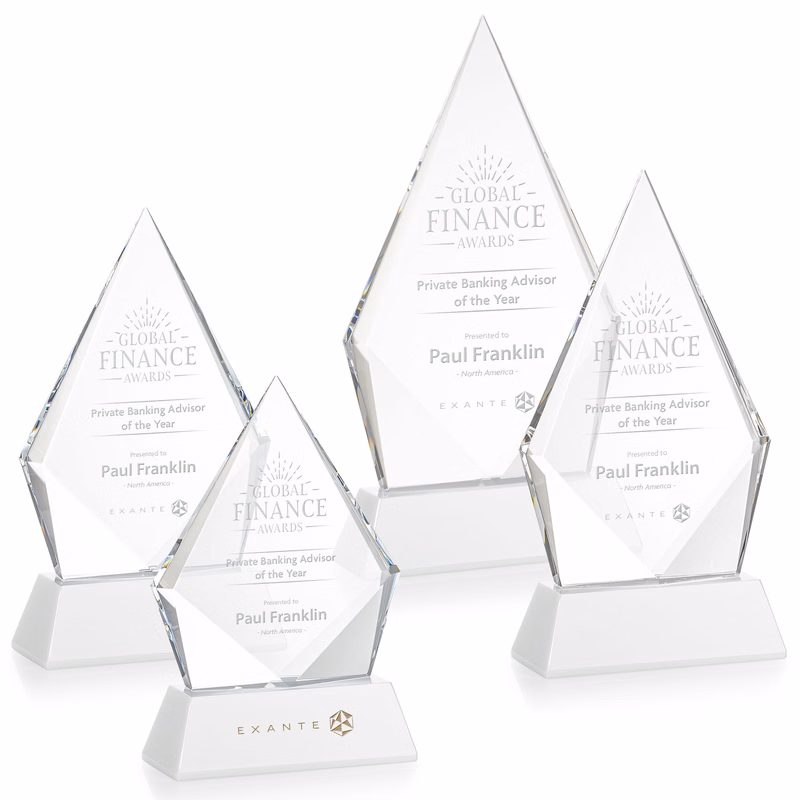 Shelton Award on Newhaven Base - White