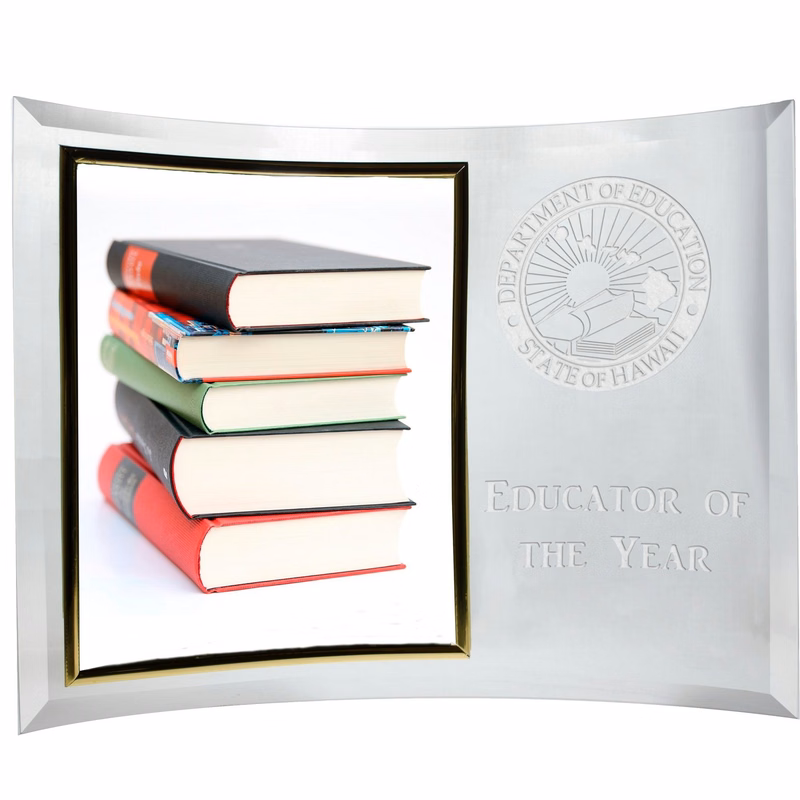 Curved Vertical Photo Frame (5"x7" Photo)