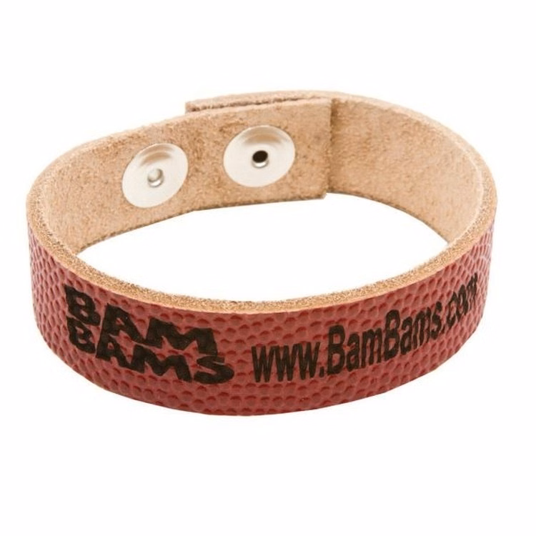 Football Sports Bracelet (Laser Etched)