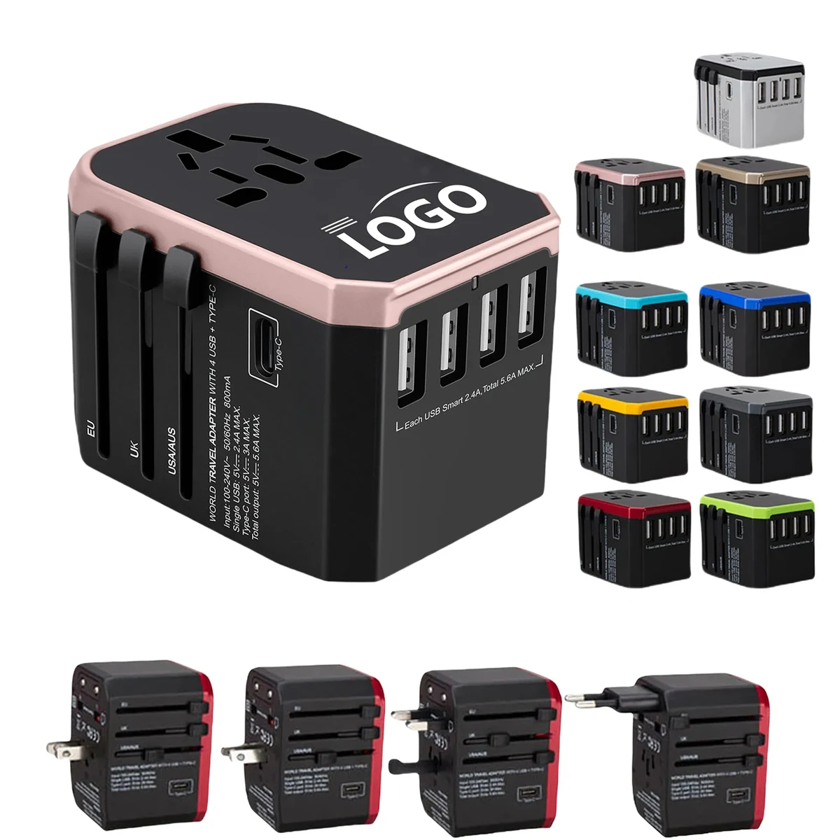 Universal Multi-Function Travel Adapter MOQ100 1