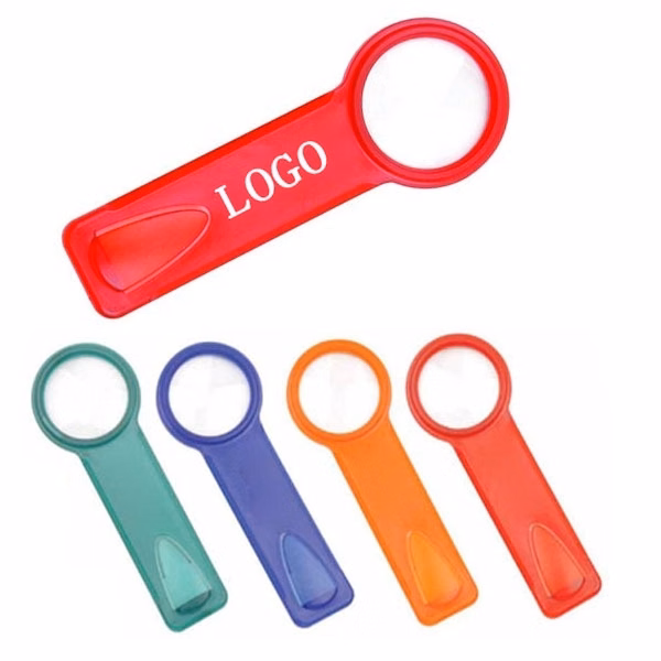 Bookmark With Magnifier & Ruler