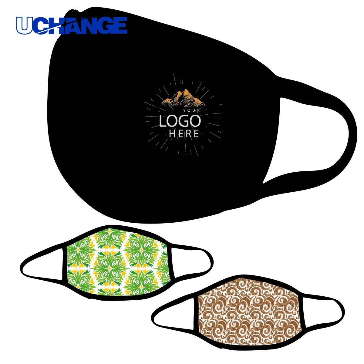 Reusable Three Layer Cotton Face Mask 1