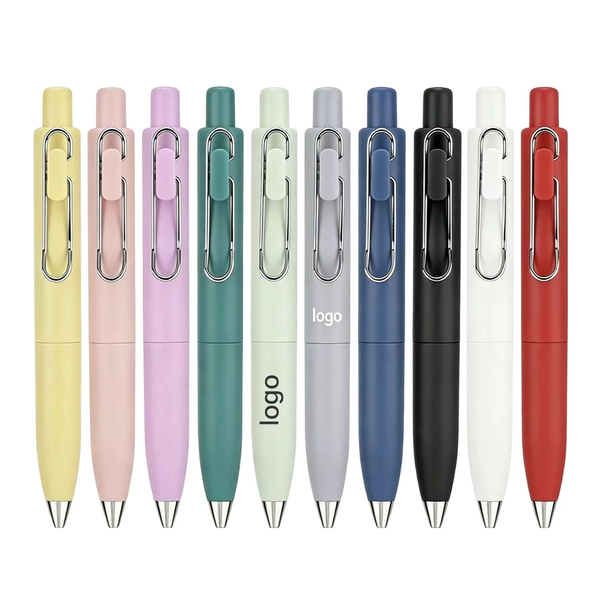 Chubby Retractable Ballpoint Pen, custom pen with logo imprint 1