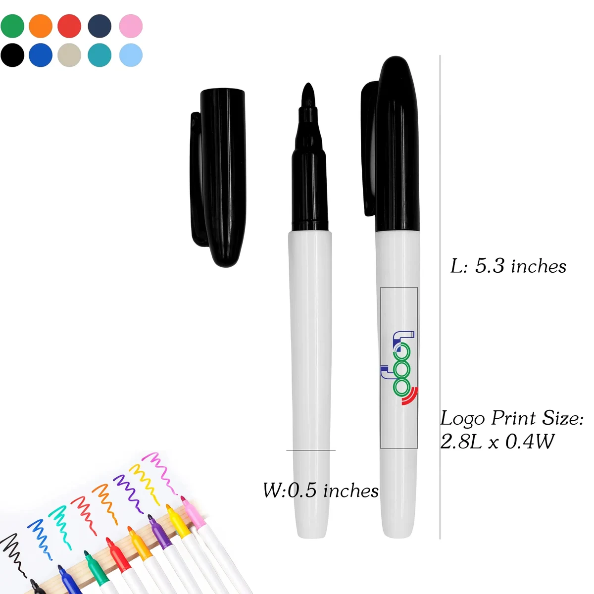 Cutom Logo Art Permanent Markers 1