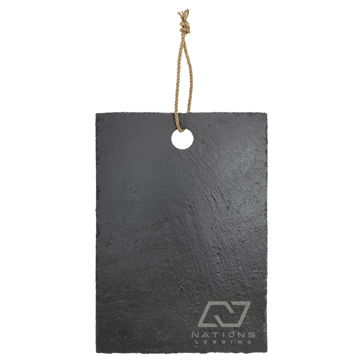 9 3/4" x 13 3/4" Rectangle Slate Cutting Board 1