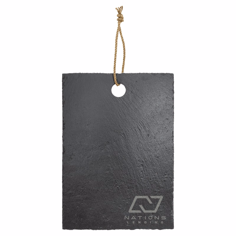 9 3/4" x 13 3/4" Rectangle Slate Cutting Board