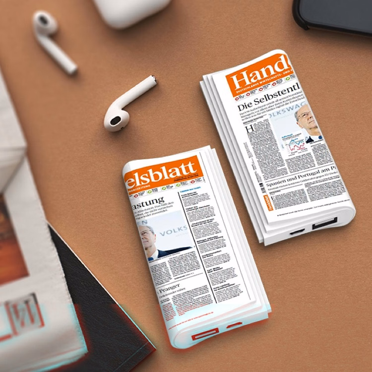 Custom Newspaper Charger