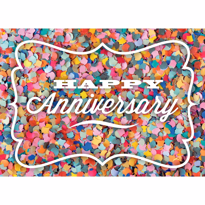 Rainbow Collection Anniversary Cards