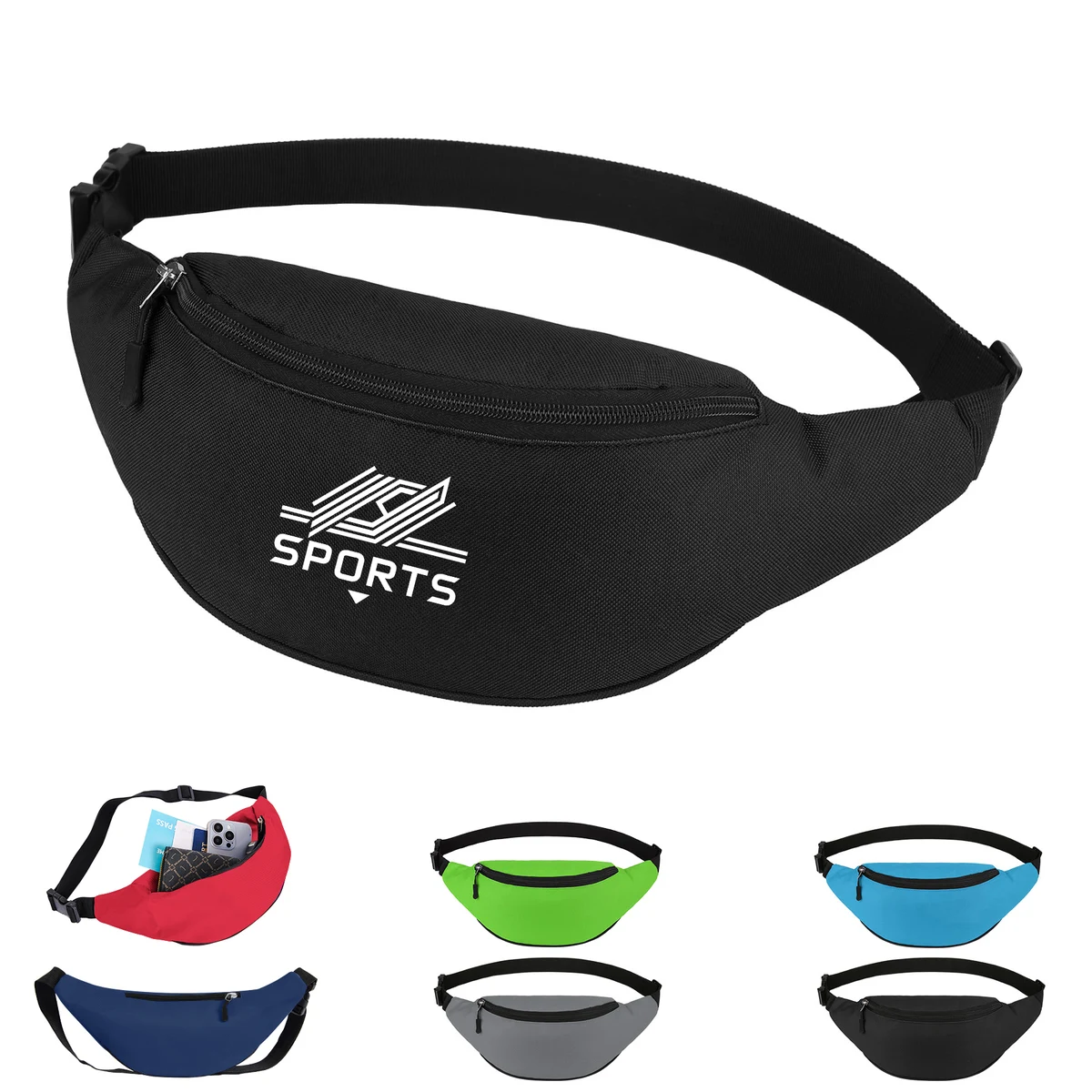 Large Capacity Hipster Outdoor Fanny Pack 1