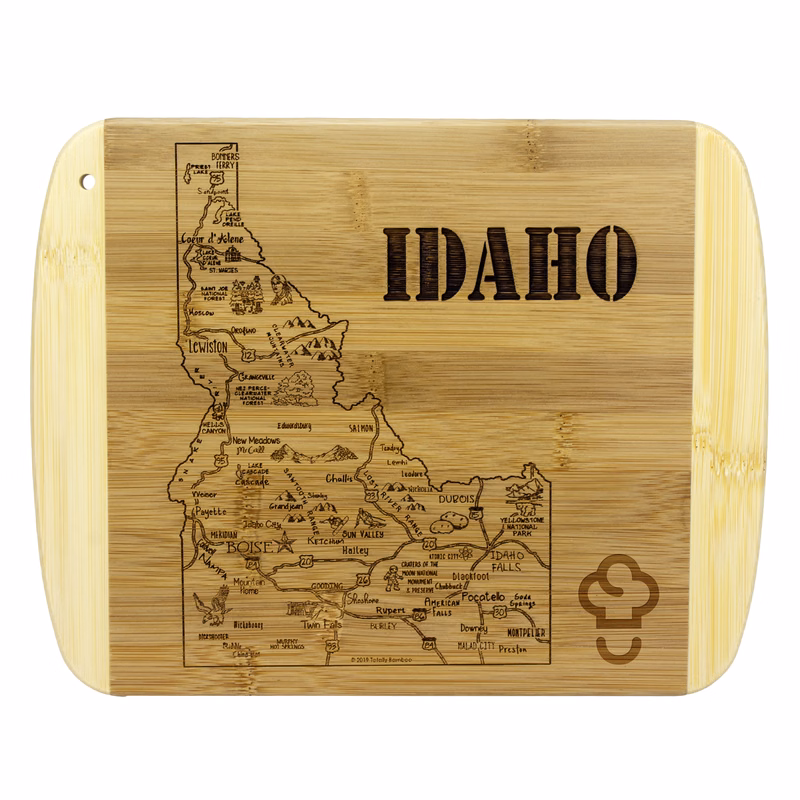 A Slice of Life Idaho Serving & Cutting Board