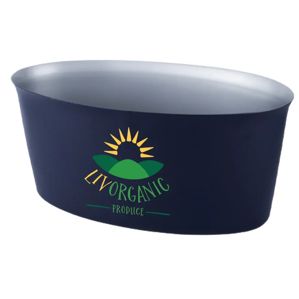 Premium Stainless Steel Oval Beverage Tub 1