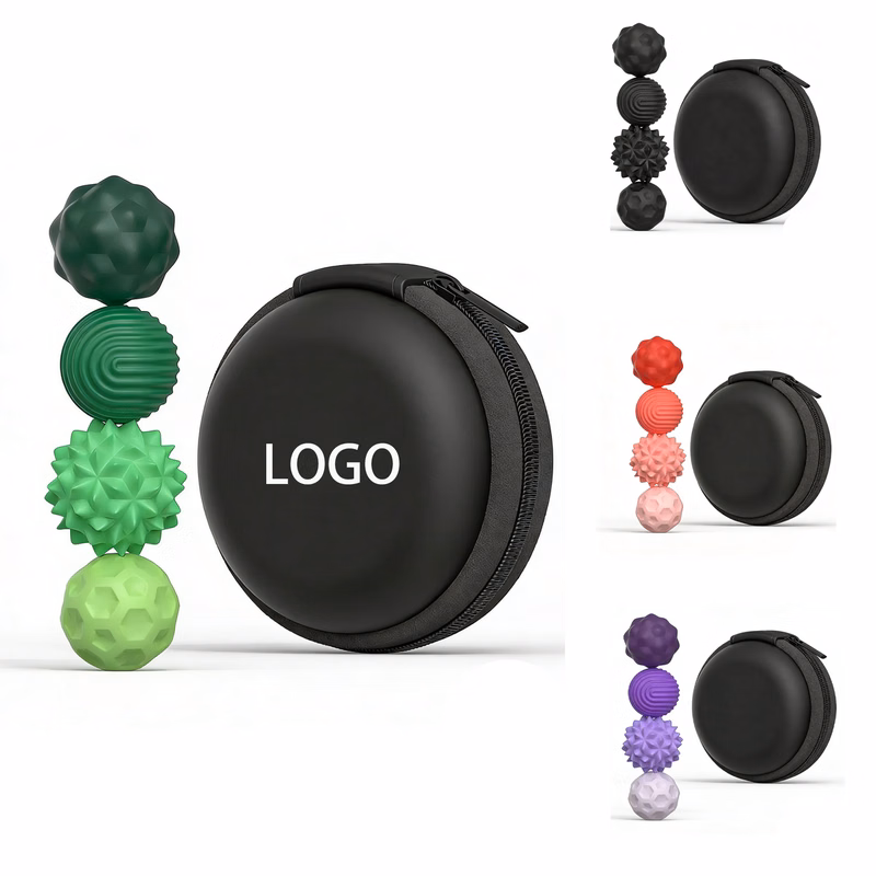 4 PCS Silicone Magnetic Balls Fidget Toys