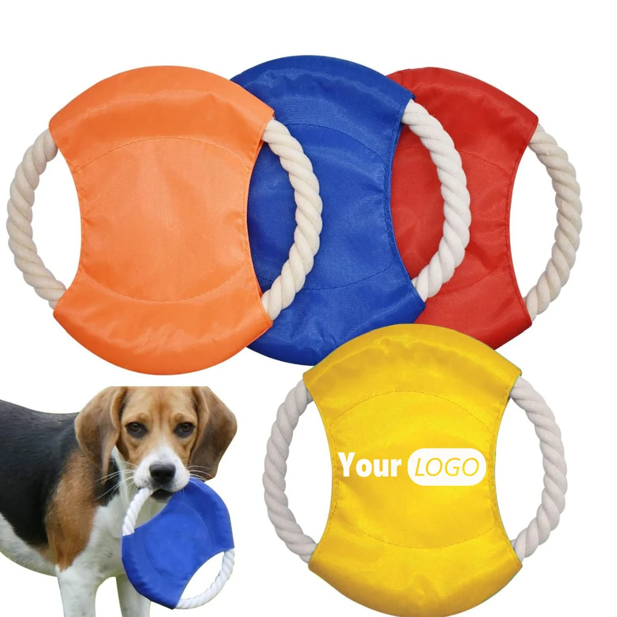 Flying Disc-Shaped Dog Fetch Toy 1