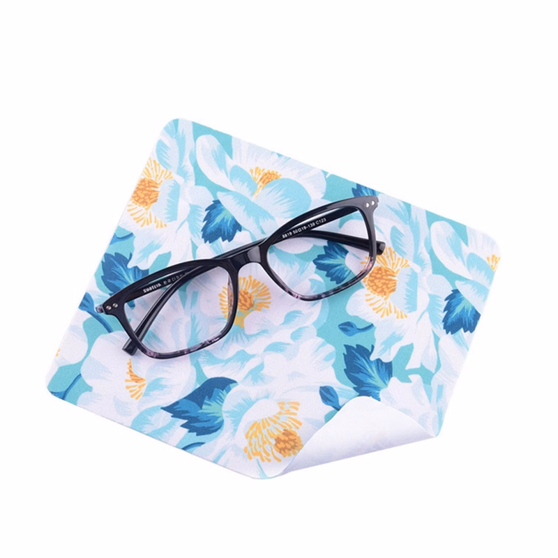 6"x 6" Full Color Microfiber Cleaning Cloth